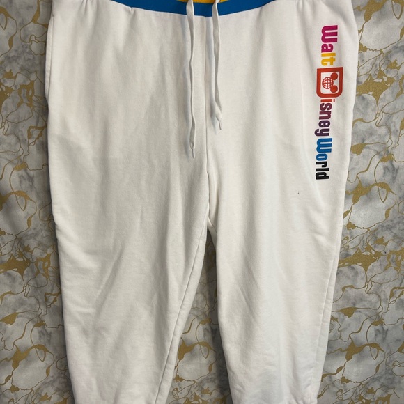 Disney Women's Hoodie and Sweatpants Walt Disney World Retro Stripe Two Piece - Picture 9 of 11